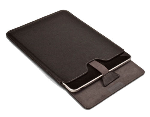 XtremeMac PAD-PSL-13 Genuine Leather Sleeve Case for iPad 4 Retina Display - BLACK