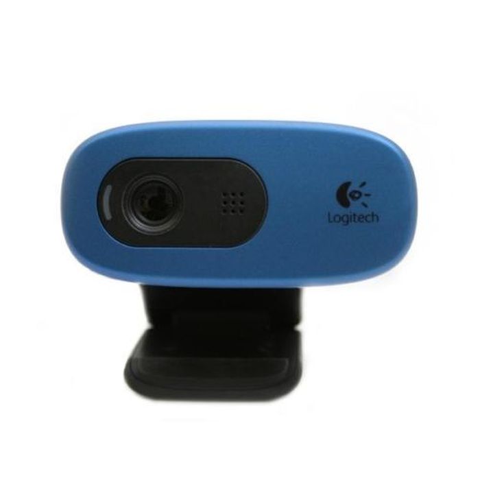Logitech C260 Webcam With Mic BLUE