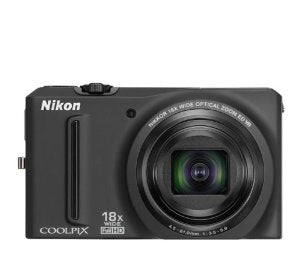 Nikon COOLPIX S9100 12.1MP CMOS Digital Camera Black  26248