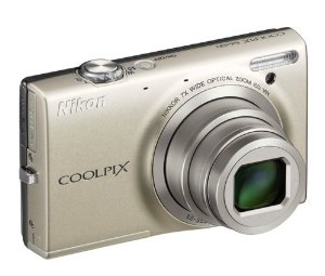 Nikon COOLPIX S6100 16MP Digital Camera Silver 26269