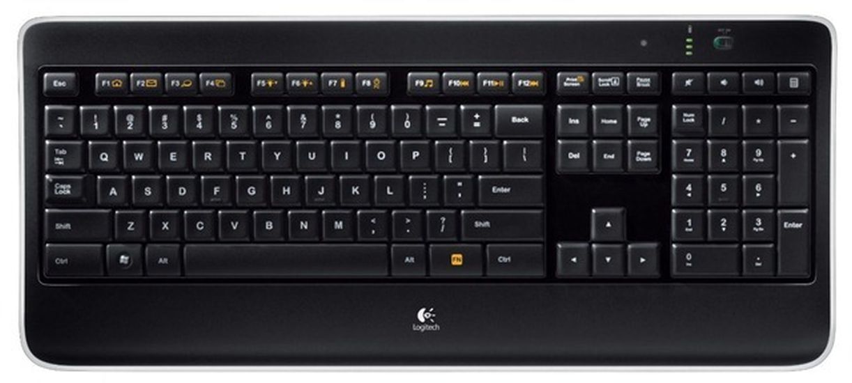 Logitech K800 Illuminated Wireless Keyboard 920-002359