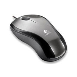 Logitech LX3 Corded USB Optical Mouse Gray/Black 931622-0403