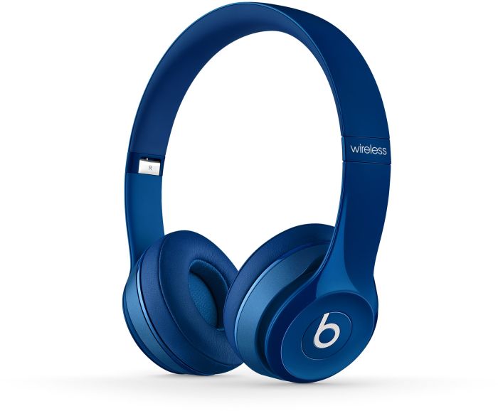 Beats Solo 2 Wireless BLUE On Ear Headphones Beats By Dr. Dre