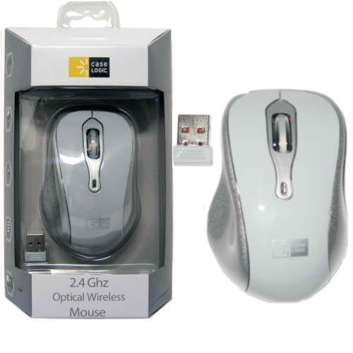 Case Logic Wireless Optical Nano Mouse Gray - EW1019