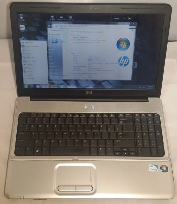 HP G60-535DX Intel Dual Core T4300 2.10GHz 3GB 250GB HDD 15.6-Inch Laptop