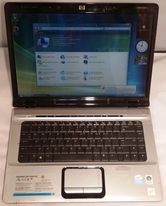 HP Pavilion dv6500 Intel Dual Core T2310 1.46GHz 3GB 250GB HDD 15.6-Inch Laptop
