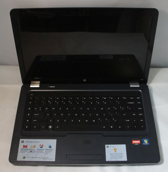 HP G62-340US AMD VISION AMD ATHLON II Dual-Core P340 2.20GHz 15.6 Inch Laptop AS IS
