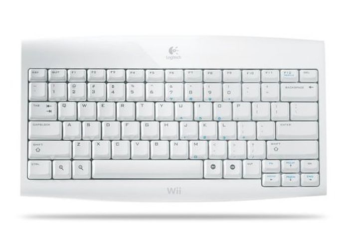 Logitech Cordless Keyboard For Nintendo Wii (NO RECEIVER)