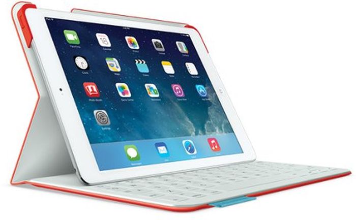 Logitech Fabric Skin Keyboard Folio i5 MARS RED ORANGE For iPad Air