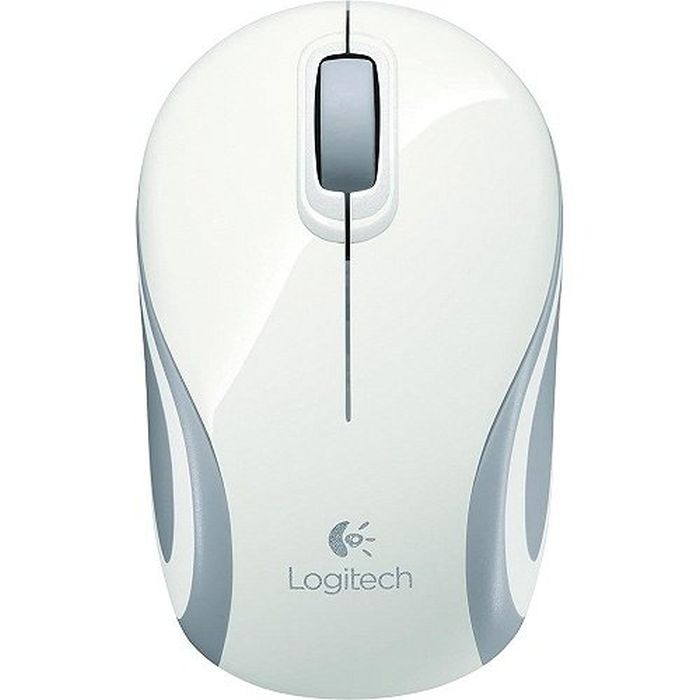 Logitech M187 Wireless Mini Mouse WHITE (NO RECEIVER)