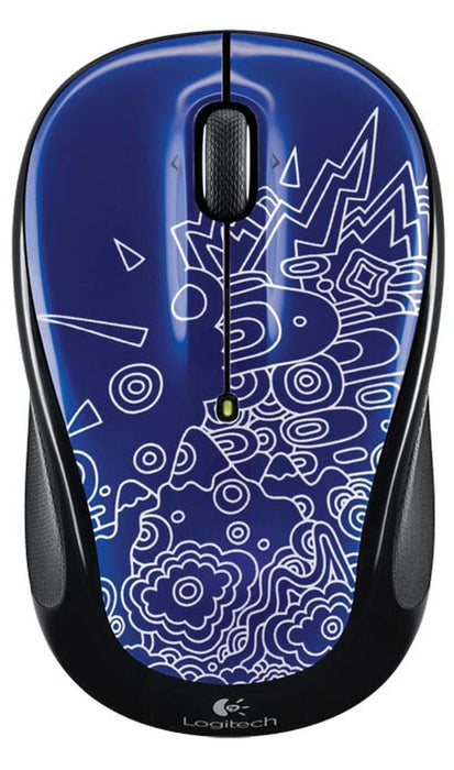 Logitech M325 Wireless Mouse BLUE TOPOGRAPHY (NO RECEIVER)