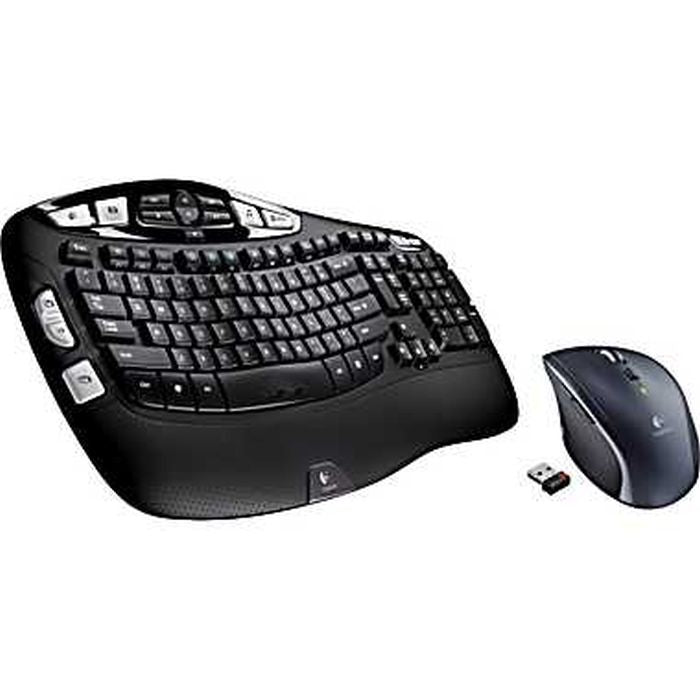Logitech MK560 Wireless Wave Plus Combo Keyboard and Mouse