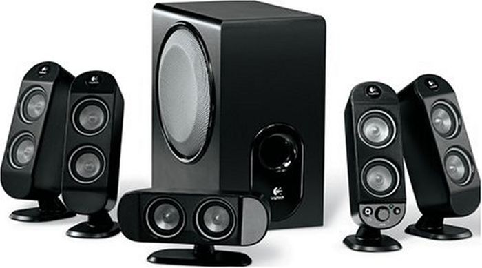 Logitech X-530 5.1 Speaker System with Subwoofer