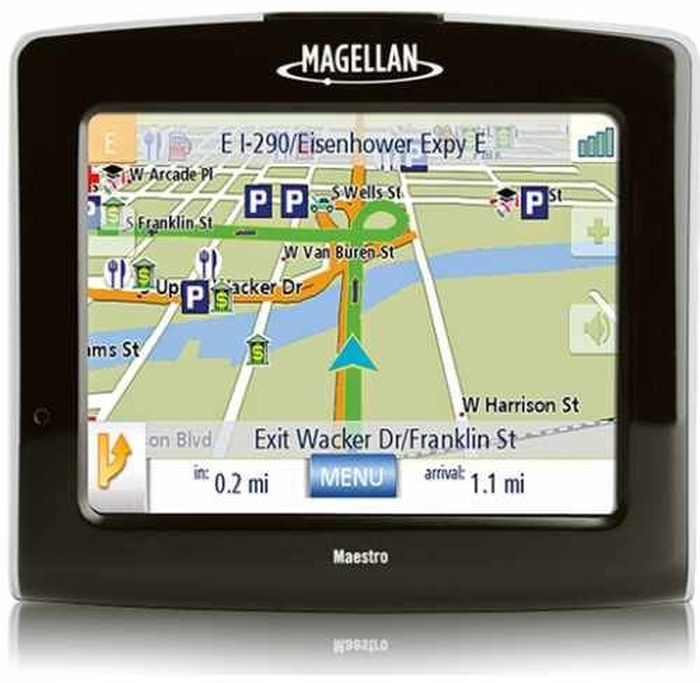 Set of 2 defective as is - Magellan Maestro 3225 3.5-Inch Portable GPS Navigator Unit