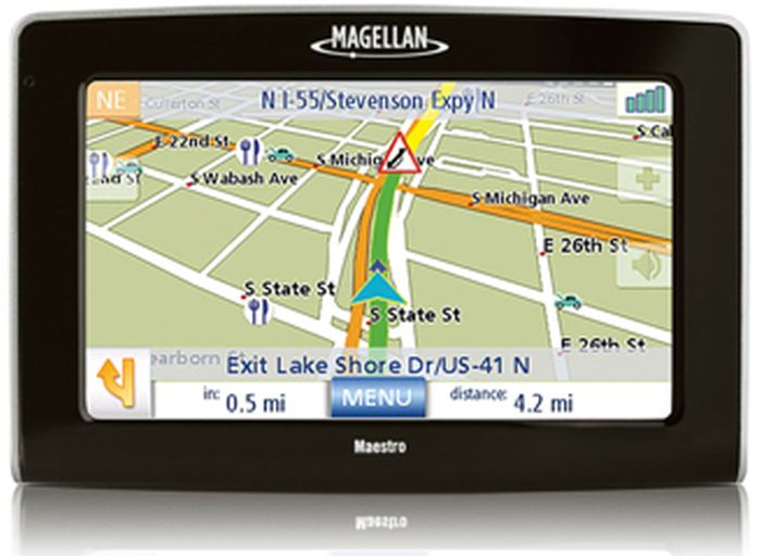 Magellan Maestro 4200 4.3-Inch Portable GPS Navigator Unit