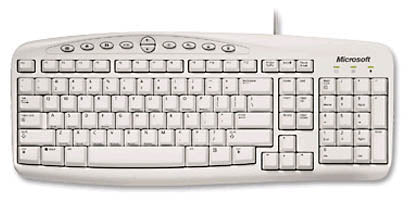 Microsoft Wired 500 Keyboard with Multimedia Keys French ZG6-000036