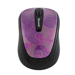 Microsoft Wireless Mobile Mouse 3500 Purple GMF-00082