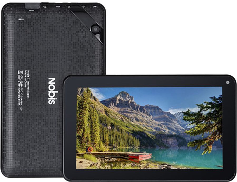 Nobis NB07 7" 8GB Quad Core Tablet PC - Black