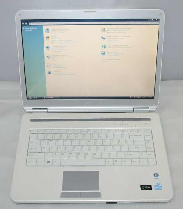 SONY VAIO VGN-NR260E Intel Pentium T2330 1.6GHz 2GB 180GB HDD 15.4 Inch Laptop