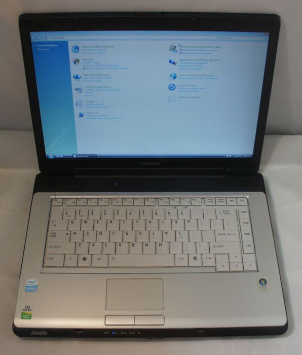 Toshiba Satellite A205-S5804 Intel Pentium T2330 1.6GHz 1.99GB 120GB HDD 15.4 Inch Laptop